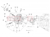 PIAGGIO Mymoover 125 (Poste Italiane) Cylinder head unit - Valve