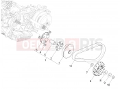 PIAGGIO Mymoover 125 (Poste Italiane) Driving pulley