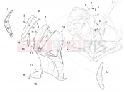 PIAGGIO Mymoover 125 (Poste Italiane) Front shield