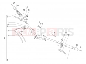 PIAGGIO Mymoover 125 (Poste Italiane) Handlebars - Master cil.