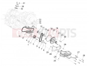 PIAGGIO Mymoover 125 (Poste Italiane) Oil pump