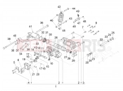 PIAGGIO Mymoover 125 (Poste Italiane) Rear suspension - Shock absorber/s