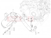 PIAGGIO Mymoover 125 (Poste Italiane) Silencer