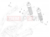 PIAGGIO Piaggio 1 Motorcycle Rear suspension - Shock absorber/s