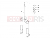 PIAGGIO Zip 50 4T 25 Km/h Fork/steering tube - Steering bearing unit