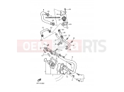YAMAHA FZR 600 Genesis FZR600 GENESIS (3HHH) 1997 WATER PUMP