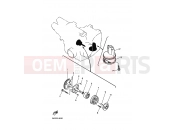 YAMAHA FZR 600 Genesis FZR600 GENESIS (3HHH) 1997 OIL PUMP
