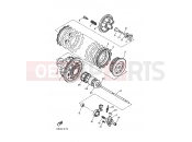YAMAHA FZR 600 Genesis FZR600 GENESIS (3HHH) 1997 CLUTCH