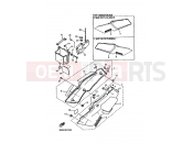 YAMAHA FZR 600 Genesis FZR600 GENESIS (3HHH) 1997 SIDE COVER