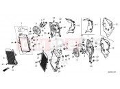 HONDA Africa Twin Adv. Sports CRF1100A2M 2021 F-41 RADIATOR