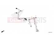 HONDA Africa Twin Adv. Sports CRF1100A2M 2021 F-31 SIDE STAND
