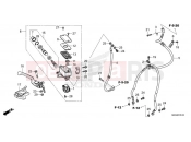 HONDA Africa Twin Adv. Sports CRF1100A2M 2021 F-5-10 FRONT BRAKE MASTER CYLINDER