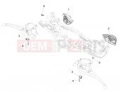 vespa 946 150 4Str / RED Selectors - Switches - Buttons