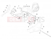 vespa Elettrica 45 Km/h Swinging arm