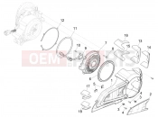 vespa Elettrica 70 Km/h Crankcase cover - Crankcase cooling
