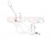 vespa Elettrica 70 Km/h Driving mirror/s