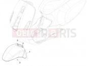 vespa Elettrica 70 Km/h Wheel huosing - Mudguard