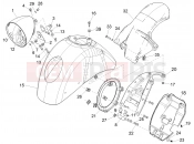 vespa GTV 300 SEIGIORNI (APAC) Wheel huosing - Mudguard