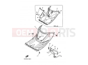 YAMAHA Jog Z YG 50 YG50Z JOG Z (3YK9) 1997 Stand. Footrest