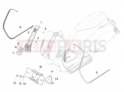 vespa GTV 300 HPE SEI GIORNI ie ABS (APAC) Front shield