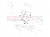 vespa GTV 300 HPE SEI GIORNI ie ABS (APAC) Meter combination - Cruscotto