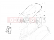 vespa GTV 300 HPE SEI GIORNI ie ABS (APAC) Saddle/seats