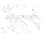 vespa GTV 300 HPE SEI GIORNI ie ABS (APAC) Selectors - Switches - Buttons