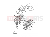 YAMAHA XV 1100 Virago XV1100 VIRAGO (3JKX) 1997 CRANKCASE