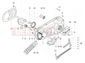vespa SXL 150 4T 3V (APAC) Crankcase cover - Crankcase cooling