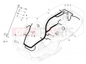 vespa SXL 150 4T 3V (APAC) Main cable harness