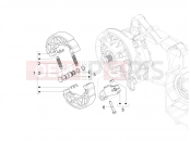 vespa SXL 150 4T 3V (APAC) Rear brake - Brake jaw
