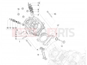 vespa SXL 150 4T 3V (APAC) Cylinder head unit - Valve