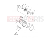 YAMAHA DT 230 DT230 LANZA (4TP1) 1997 Water pump