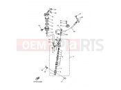 YAMAHA DT 230 DT230 LANZA (4TP1) 1997 Rear mastic cylinder