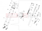 MOTOGUZZI California 1400 Touring ABS Front fork Kaifa