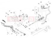 MOTOGUZZI Eldorado 1400 ABS (USA) Rear master cylinder