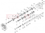MOTOGUZZI Eldorado 1400 ABS (APAC) Gear box - Gear assembly