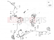MOTOGUZZI V7 III Rough 750 (APAC) ABS Brake system