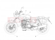 MOTOGUZZI V7 III Rough 750 (APAC) Decal