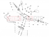 MOTOGUZZI V7 III Rough 750 (USA) Handlebar - Controls