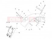 MOTOGUZZI V7 III Rough 750 Rear mudguard