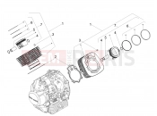 MOTOGUZZI V7 III Rough 750 Cylinder - Piston