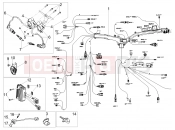 MOTOGUZZI V85 TT (USA) Front electrical system