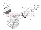 MOTOGUZZI V85 TT Travel Pack Cylinder - Piston