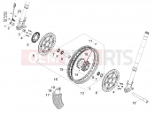 MOTOGUZZI V85 TT Travel Pack Front wheel