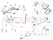 MOTOGUZZI V85 TT Travel Pack Rear electrical system