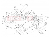 MOTOGUZZI V9 Bobber 850 (APAC) Exhaust pipe