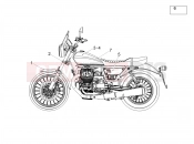 MOTOGUZZI V9 Roamer 850 (APAC) Decal