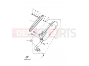 YAMAHA Jog 50 CY CY50H JOGPOCHE (3KJC) 1996 Exhaust