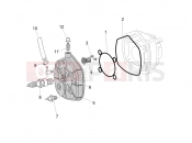 APRILIA SR 50 R Replica Cylinder head - valves